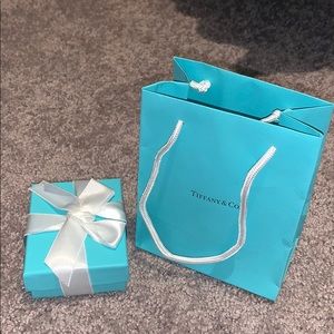 Tiffany’s silver chain necklace